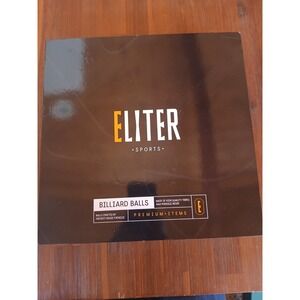 ELITER‎ SPORTS Premium Pool Balls Made of Pure Phenolic Resin - Billiard Balls